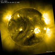 Latest image by SOHO EIT 284A