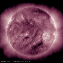 Latest image from SDO AIA 211A