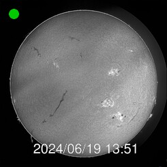 Latest image from GONG: H-Alpha Cerro Tololo